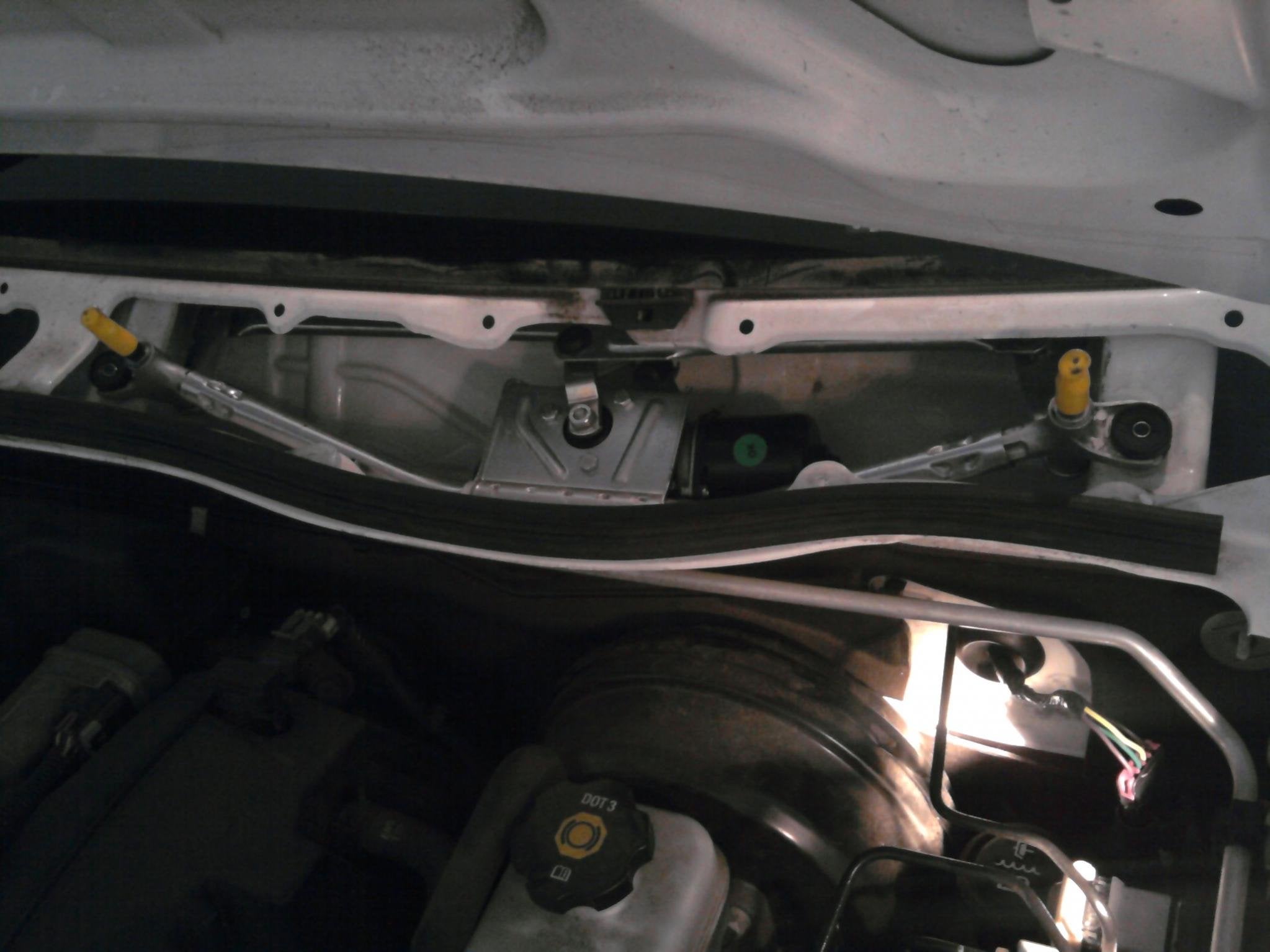 installed new wiper motor and linkage - Chevrolet Colorado ... camaro wiper wiring schematic 